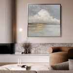 Abstract 838 Canvas Art 60 x 60 cm / Stretched on hidden frame
