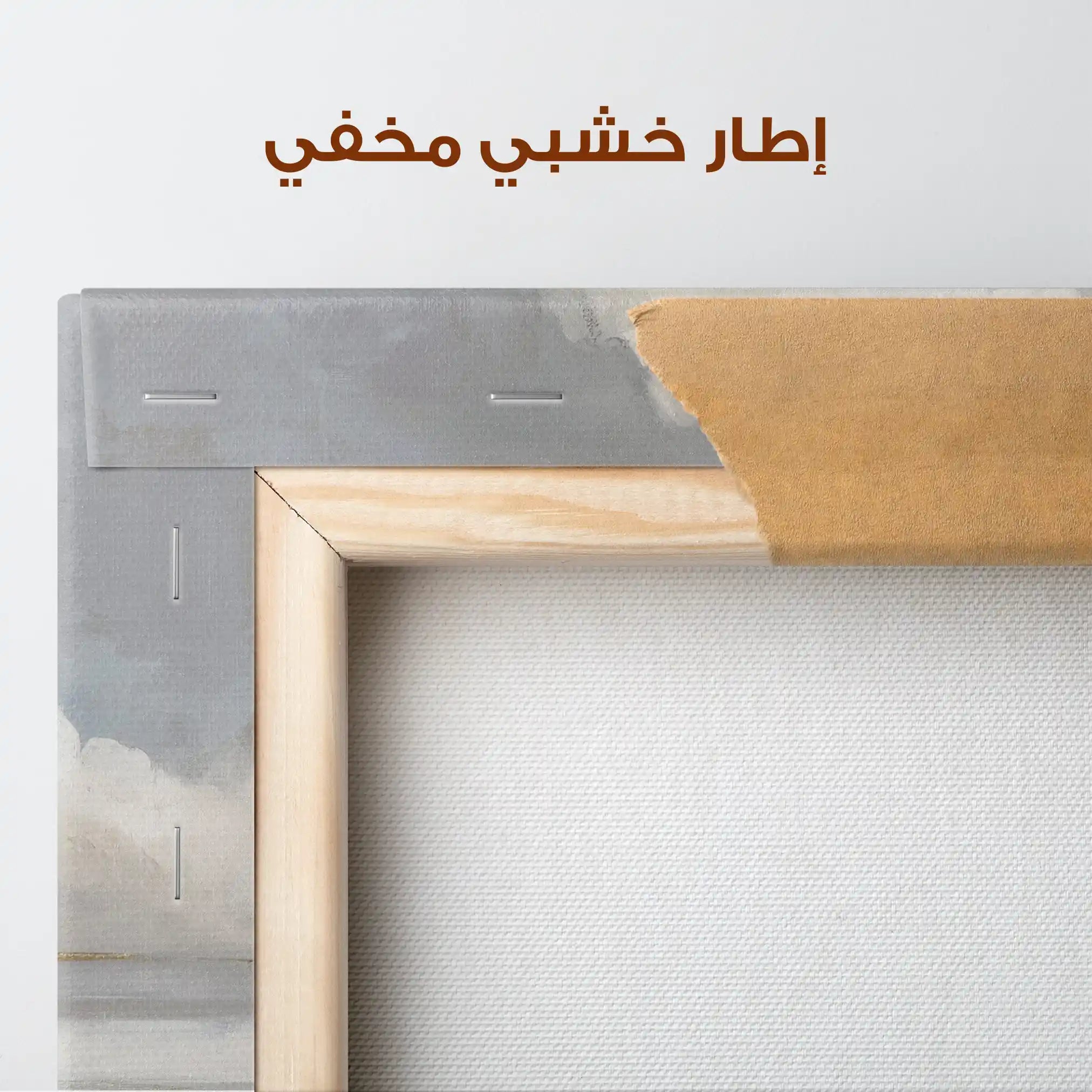 Abstract 838 Canvas Art 60 x 60 cm / Stretched on hidden frame