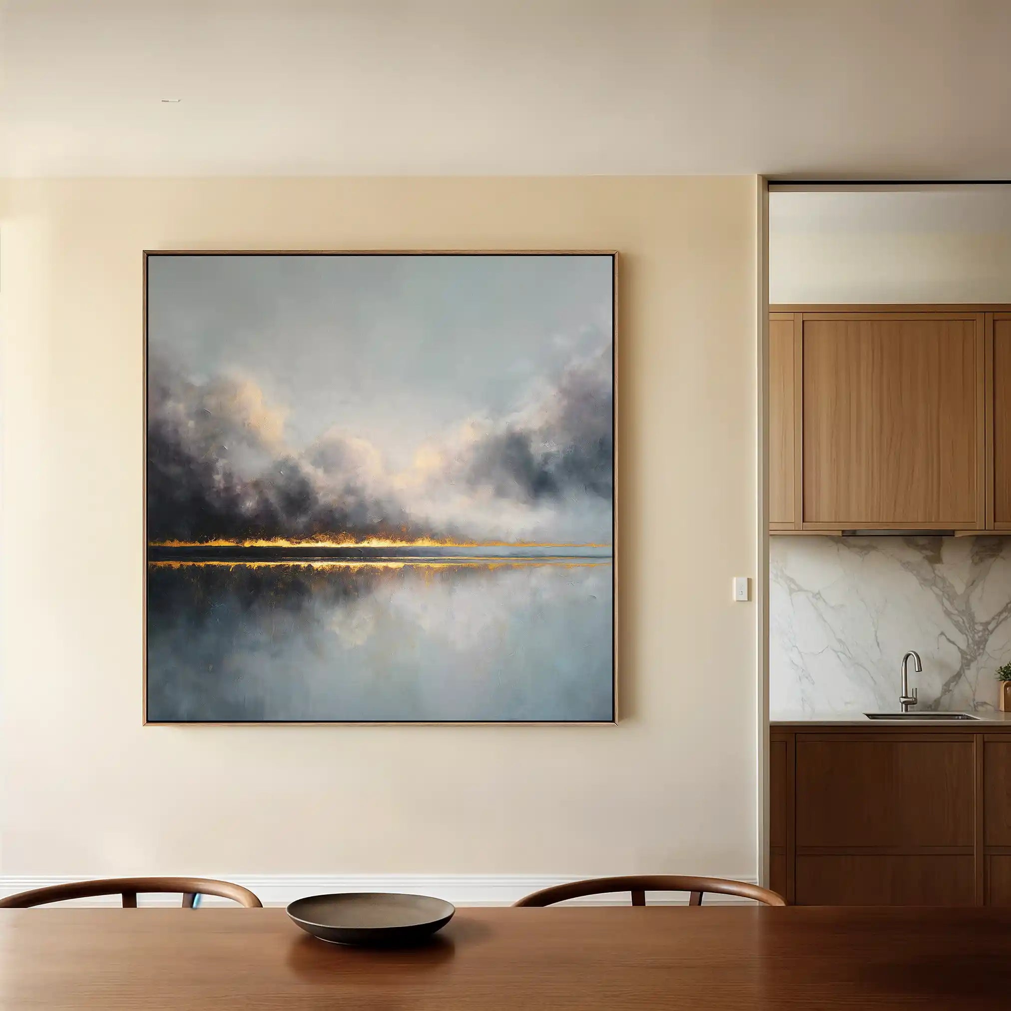 Abstract 839 Canvas Art 60 x 60 cm / Stretched on hidden frame
