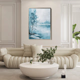 Floral Canvas Wall Art WAD839-F 90 x 60 cm / Stretched on hidden frame