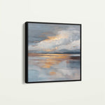 Abstract 840 Canvas Art 60 x 60 cm / Stretched on hidden frame
