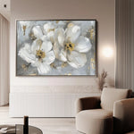 Floral Canvas Wall Art WAD842-F 90 x 60 cm / Stretched on hidden frame