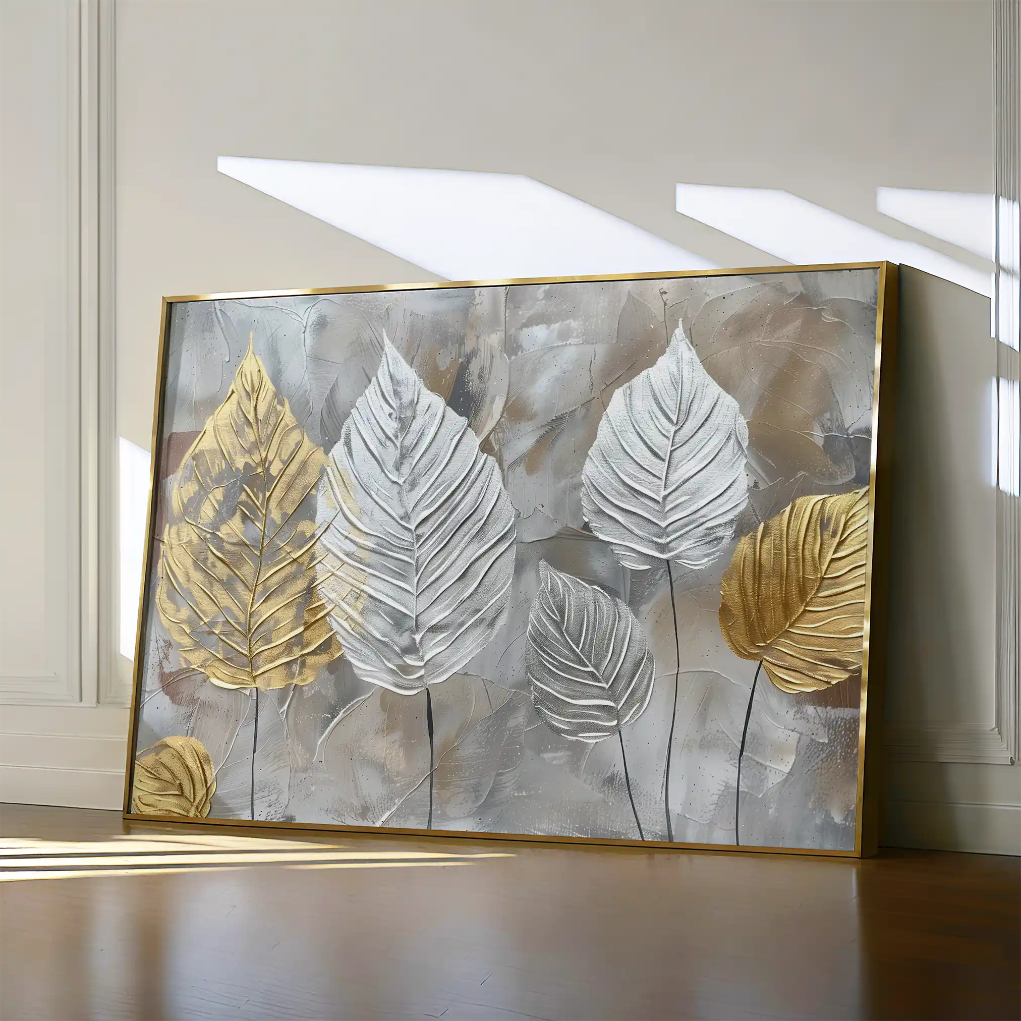 Floral Canvas Wall Art WAD845-F 90 x 60 cm / Stretched on hidden frame