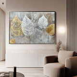 Floral Canvas Wall Art WAD845-F 90 x 60 cm / Stretched on hidden frame
