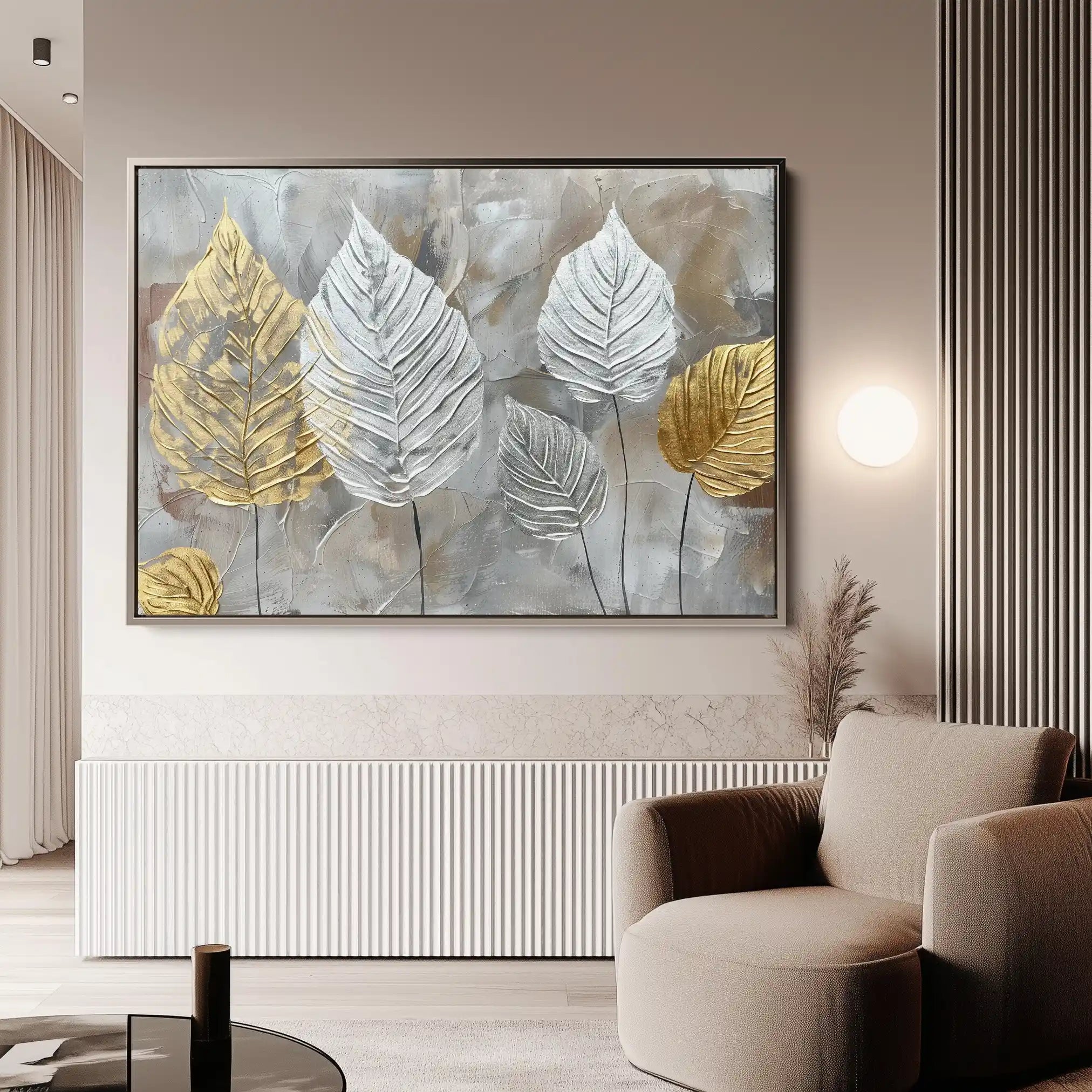 Floral Canvas Wall Art WAD845-F 90 x 60 cm / Stretched on hidden frame