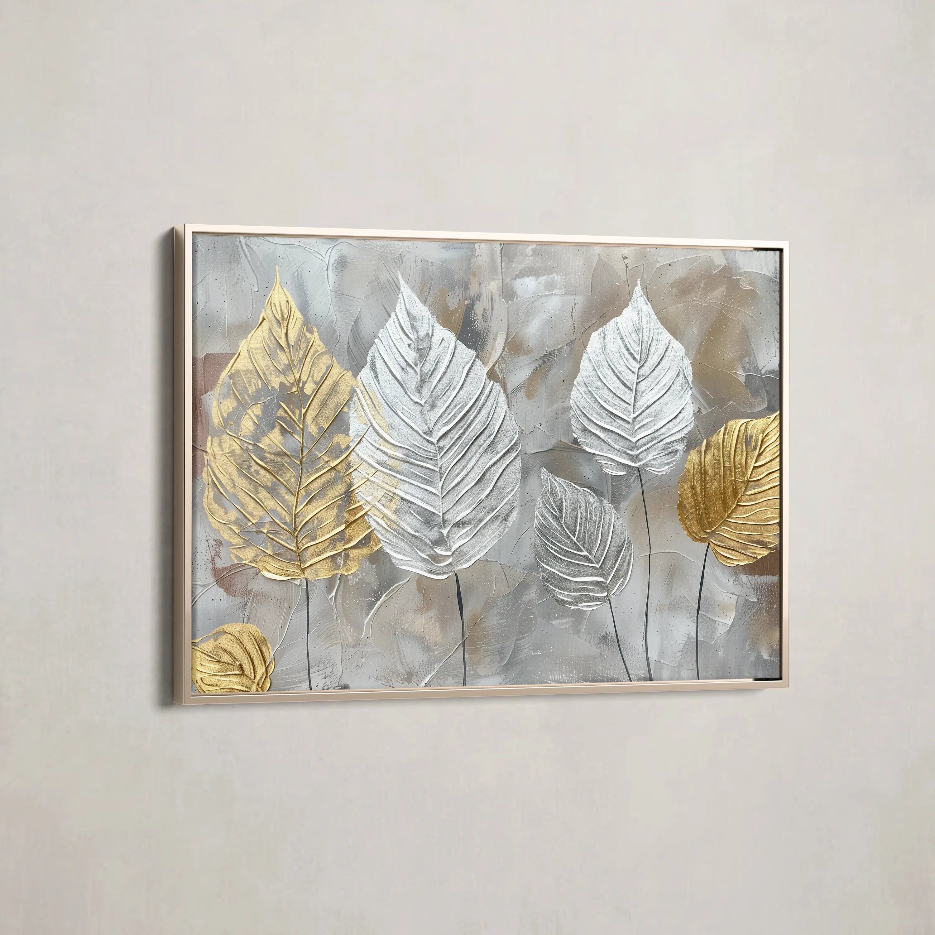 Floral Canvas Wall Art WAD845-F 90 x 60 cm / Stretched on hidden frame