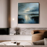 Abstract 846 Canvas Art 60 x 60 cm / Stretched on hidden frame