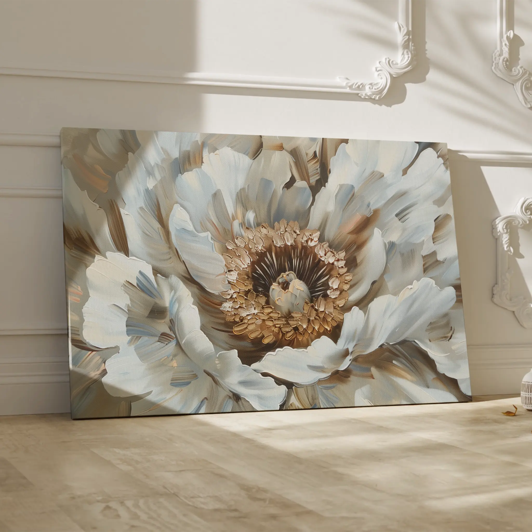 Floral Canvas Wall Art WAD847-F 90 x 60 cm / Stretched on hidden frame