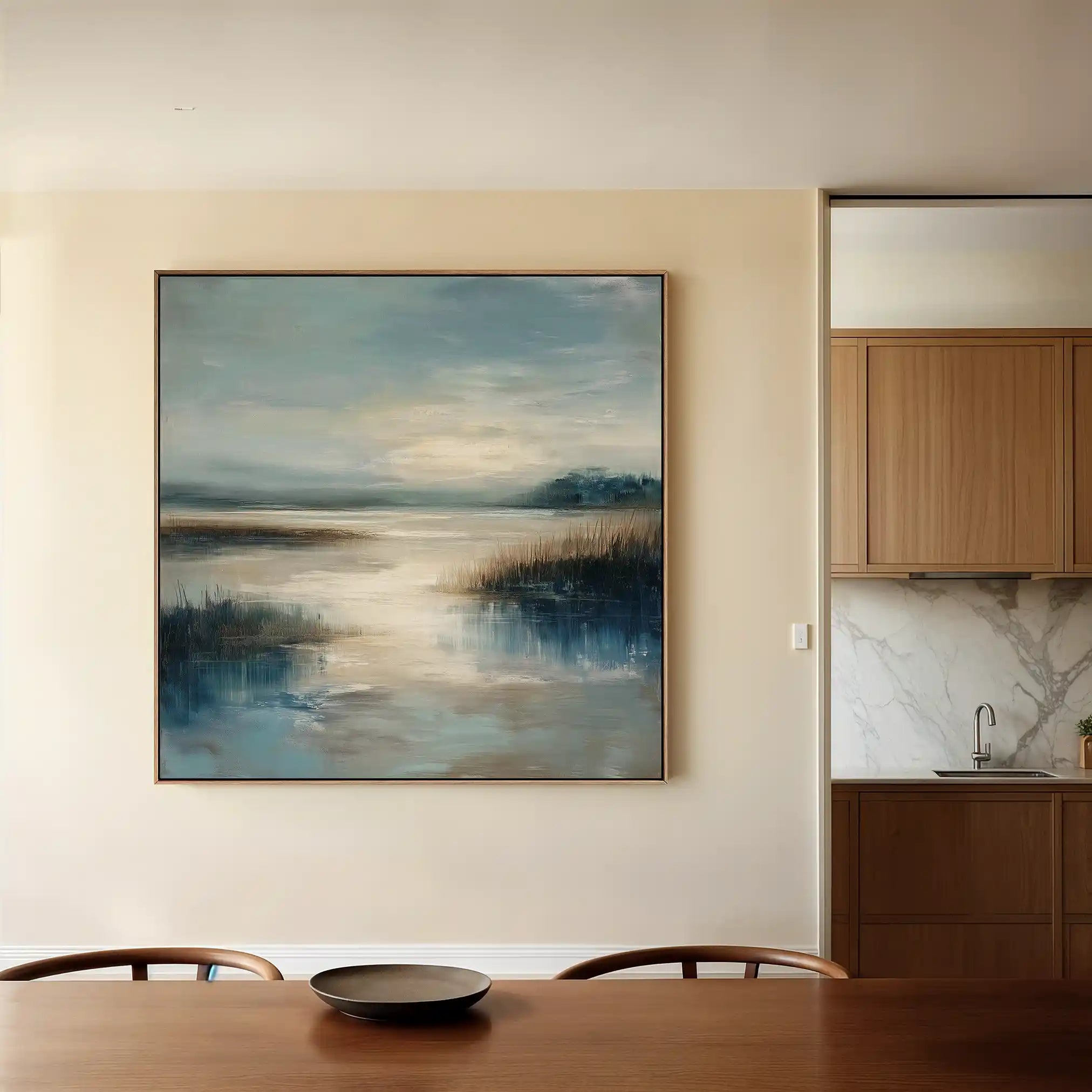 Abstract 848 Canvas Art 60 x 60 cm / Stretched on hidden frame