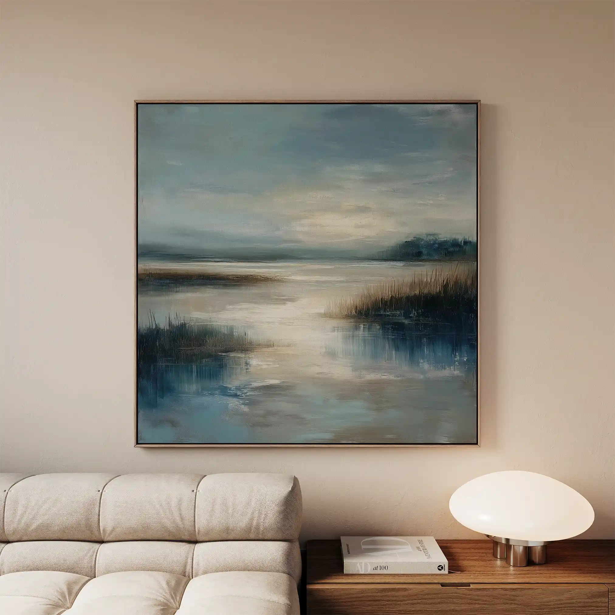 Abstract 848 Canvas Art 60 x 60 cm / Stretched on hidden frame