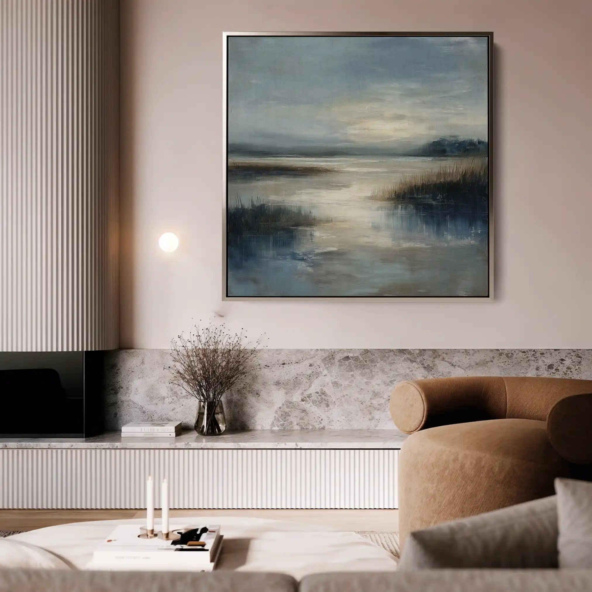 Abstract 848 Canvas Art 60 x 60 cm / Stretched on hidden frame
