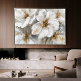 Floral Canvas Wall Art WAD848-F 90 x 60 cm / Stretched on hidden frame