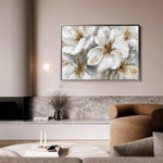 Floral Canvas Wall Art WAD848-F 90 x 60 cm / Stretched on hidden frame