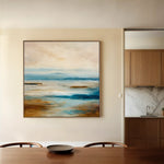 Abstract 849 Canvas Art 60 x 60 cm / Stretched on hidden frame