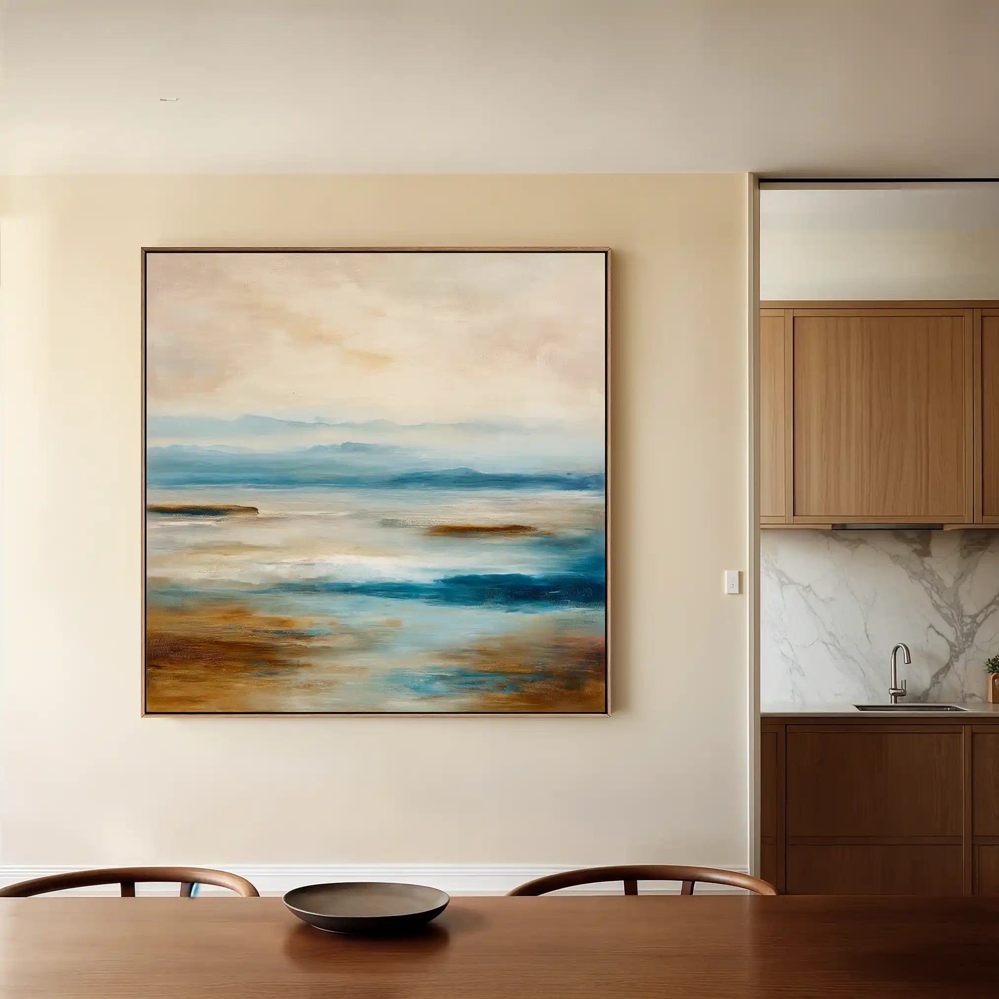 Abstract 849 Canvas Art 60 x 60 cm / Stretched on hidden frame