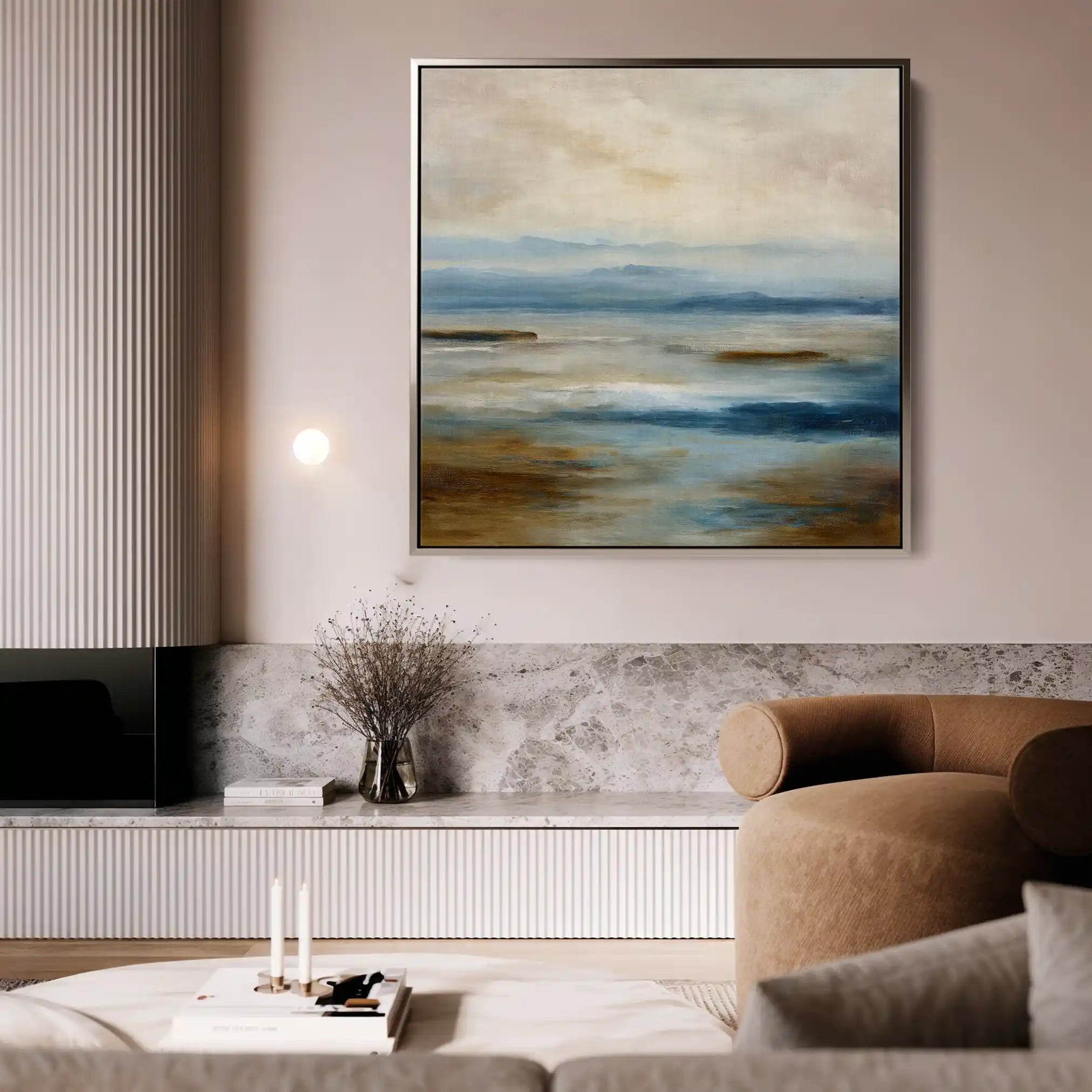 Abstract 849 Canvas Art 60 x 60 cm / Stretched on hidden frame