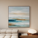 Abstract 850 Canvas Art 60 x 60 cm / Stretched on hidden frame