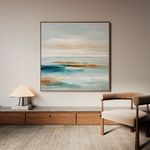 Abstract 850 Canvas Art 60 x 60 cm / Stretched on hidden frame