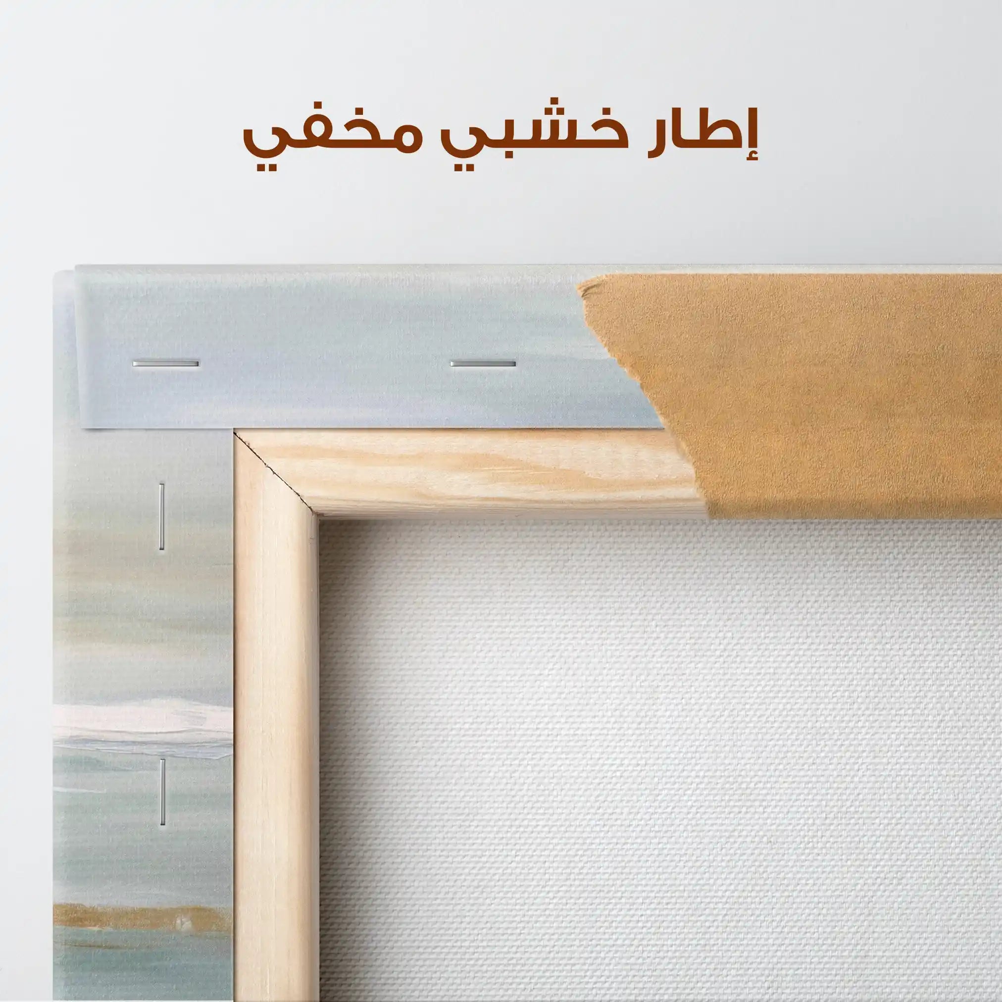 Abstract 850 Canvas Art 60 x 60 cm / Stretched on hidden frame