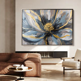 Floral Canvas Wall Art WAD850-F 90 x 60 cm / Stretched on hidden frame