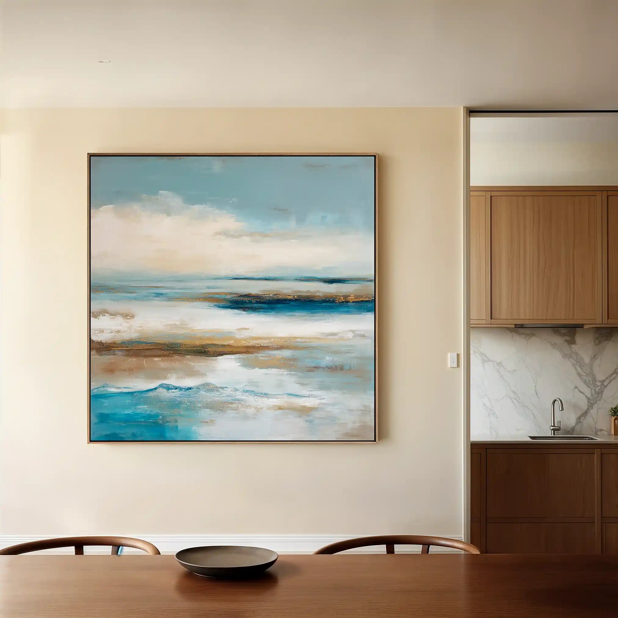 Abstract 851 Canvas Art 60 x 60 cm / Stretched on hidden frame