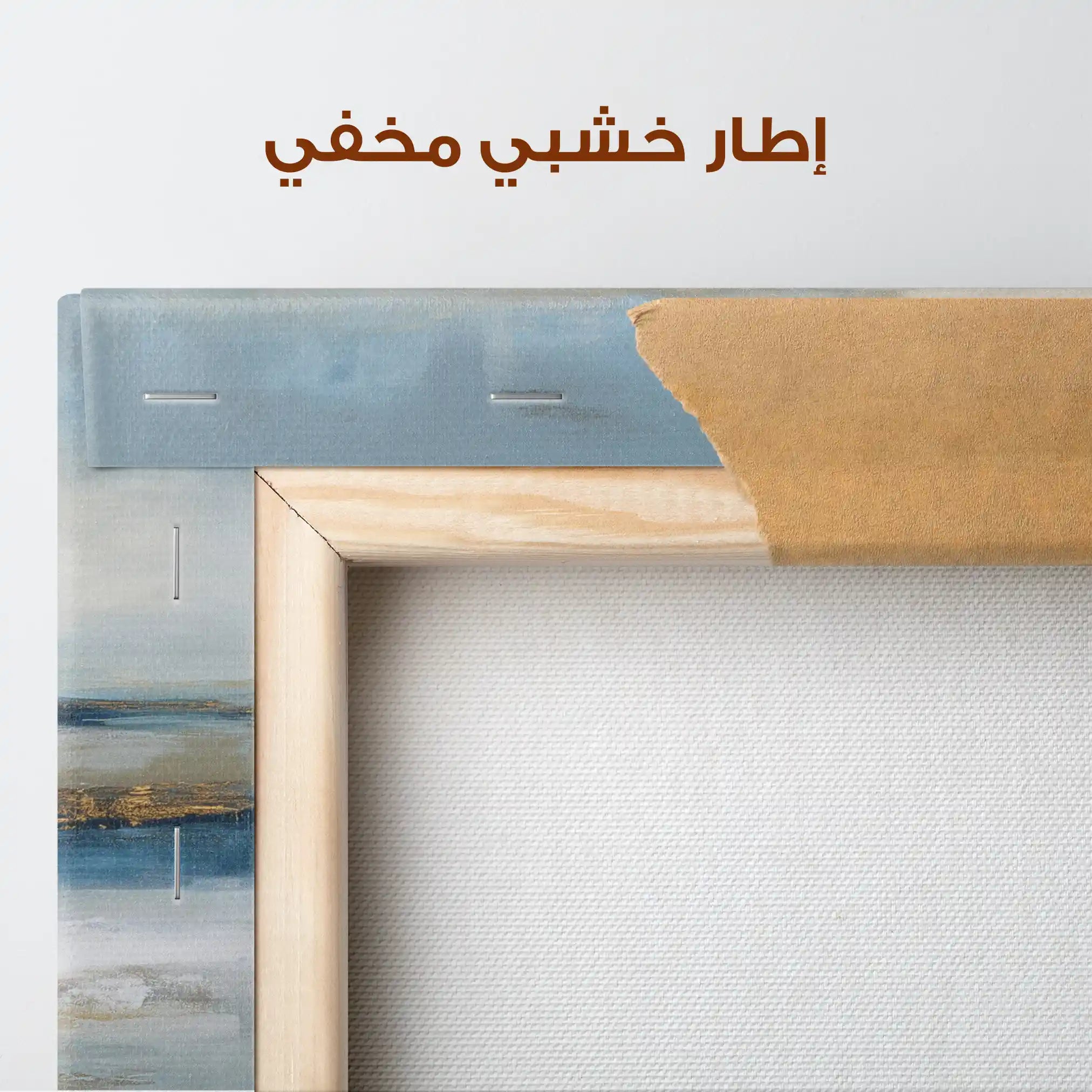 Abstract 851 Canvas Art 60 x 60 cm / Stretched on hidden frame