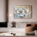 Floral Canvas Wall Art WAD851-F 90 x 60 cm / Stretched on hidden frame