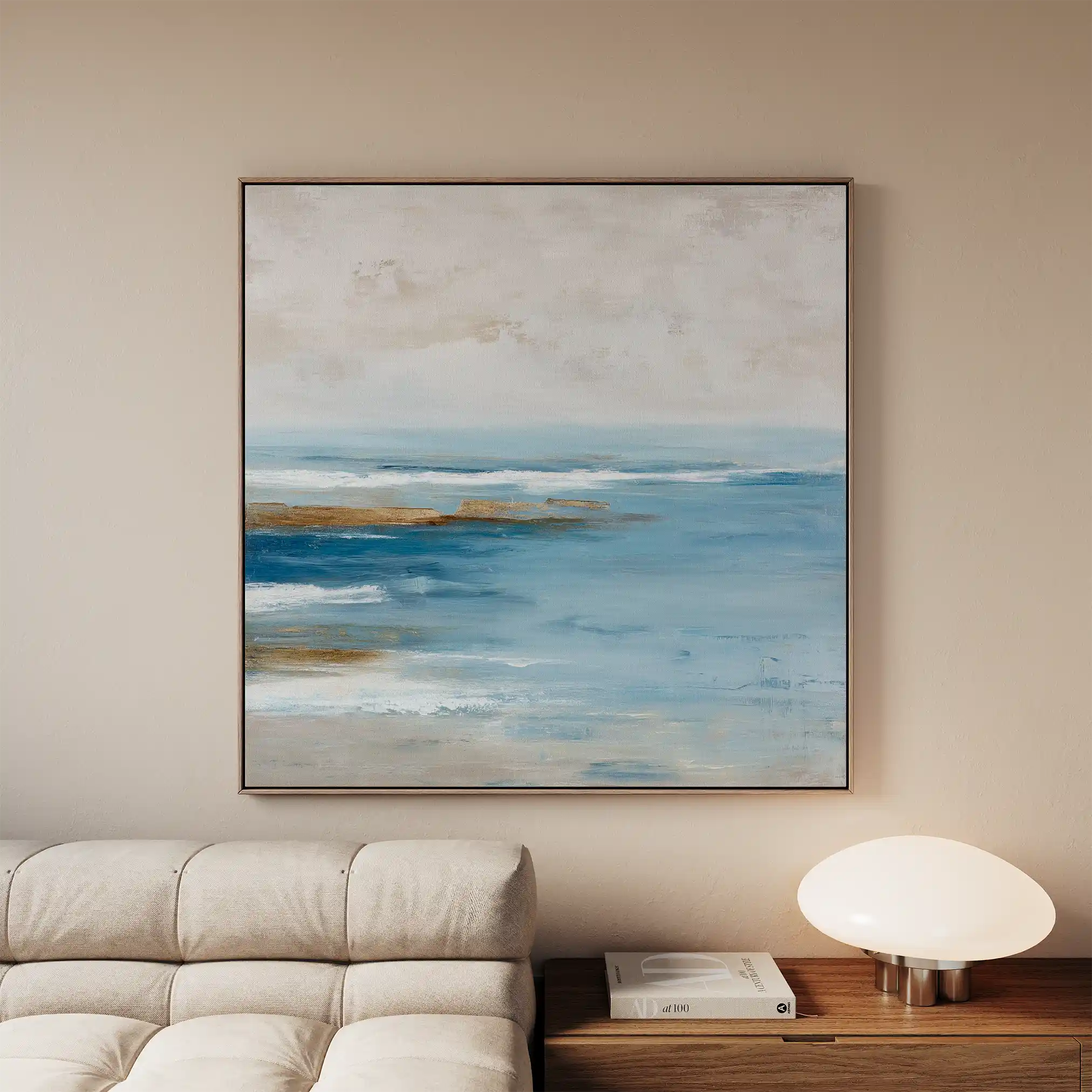 Abstract 852 Canvas Art 60 x 60 cm / Stretched on hidden frame