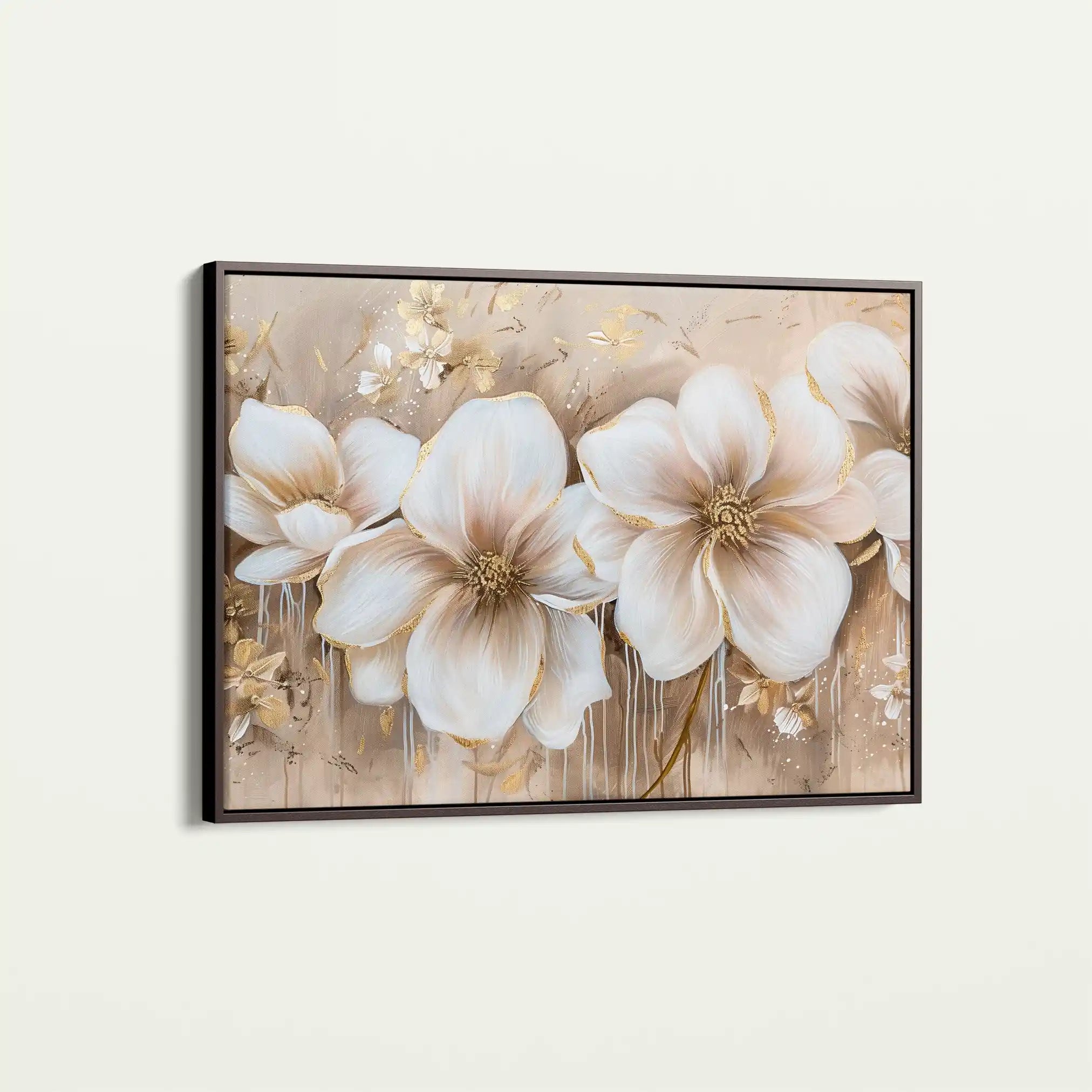 Floral Canvas Wall Art WAD852-F 90 x 60 cm / Stretched on hidden frame