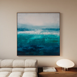 Abstract 853 Canvas Art 60 x 60 cm / Stretched on hidden frame