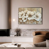 Floral Canvas Wall Art WAD853-F 90 x 60 cm / Stretched on hidden frame