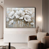 Floral Canvas Wall Art WAD854-F 90 x 60 cm / Stretched on hidden frame