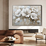 Floral Canvas Wall Art WAD854-F 90 x 60 cm / Stretched on hidden frame