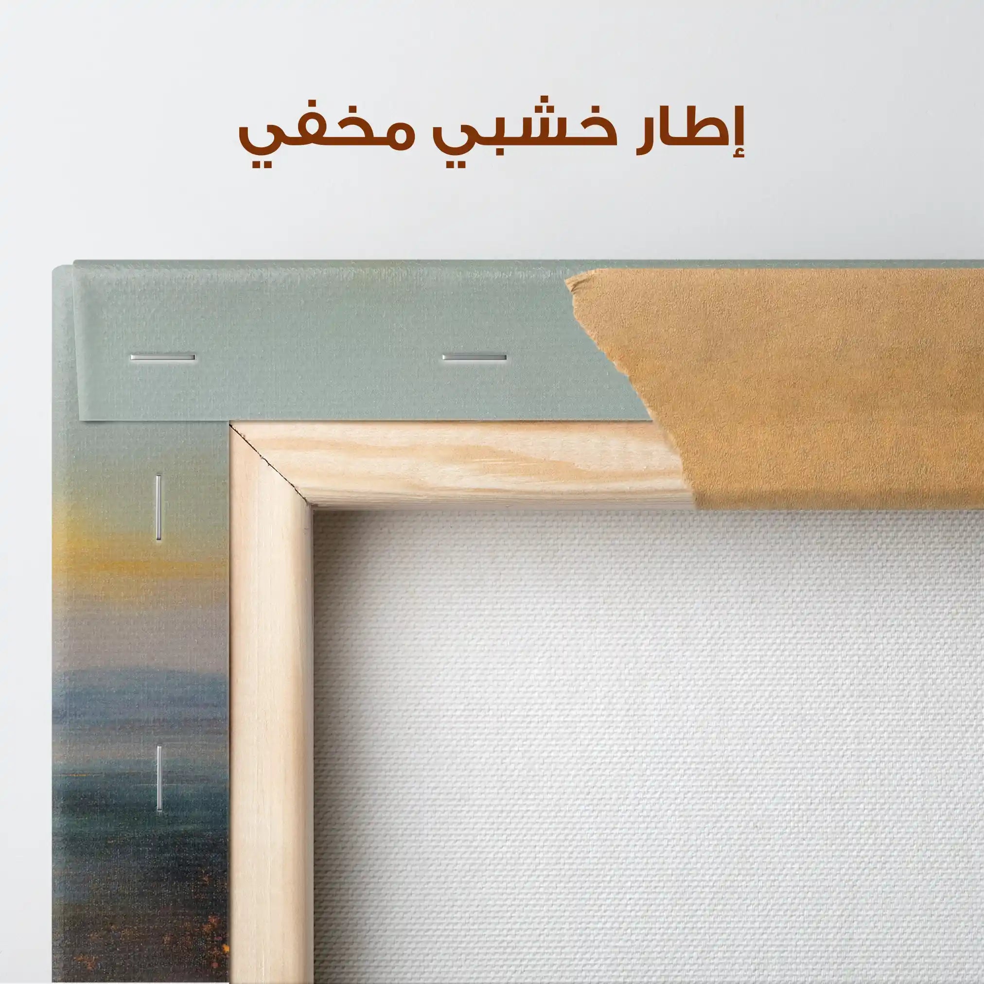 Abstract 855 Canvas Art 60 x 60 cm / Stretched on hidden frame
