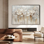 Floral Canvas Wall Art WAD855-F 90 x 60 cm / Stretched on hidden frame