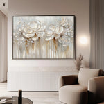 Floral Canvas Wall Art WAD855-F 90 x 60 cm / Stretched on hidden frame