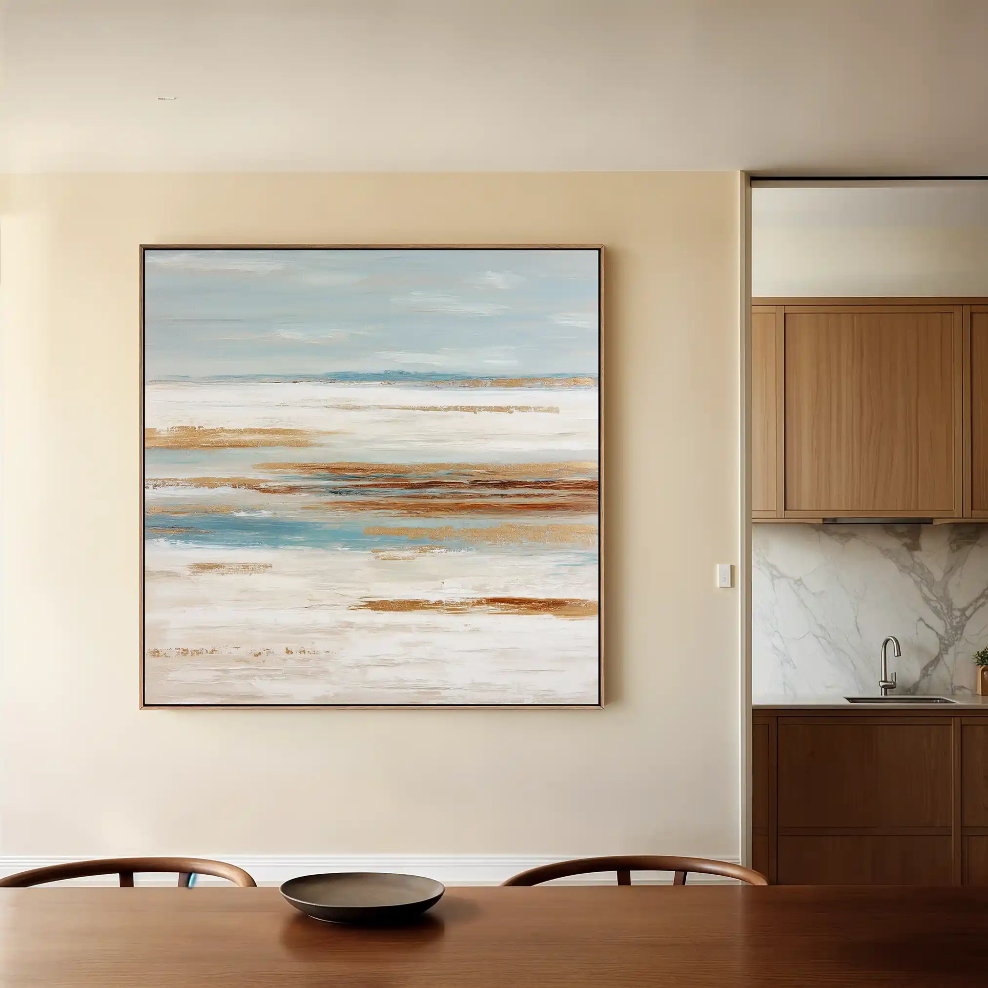 Abstract 857 Canvas Art 60 x 60 cm / Stretched on hidden frame