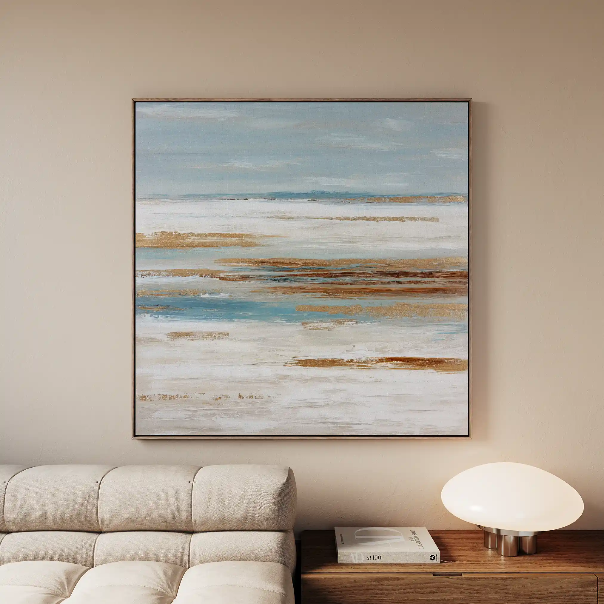 Abstract 857 Canvas Art 60 x 60 cm / Stretched on hidden frame