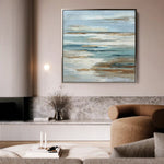 Abstract 859 Canvas Art 60 x 60 cm / Stretched on hidden frame