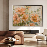 Floral Canvas Wall Art WAD859-F 90 x 60 cm / Stretched on hidden frame