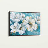 Floral Canvas Wall Art WAD861-F 90 x 60 cm / Stretched on hidden frame