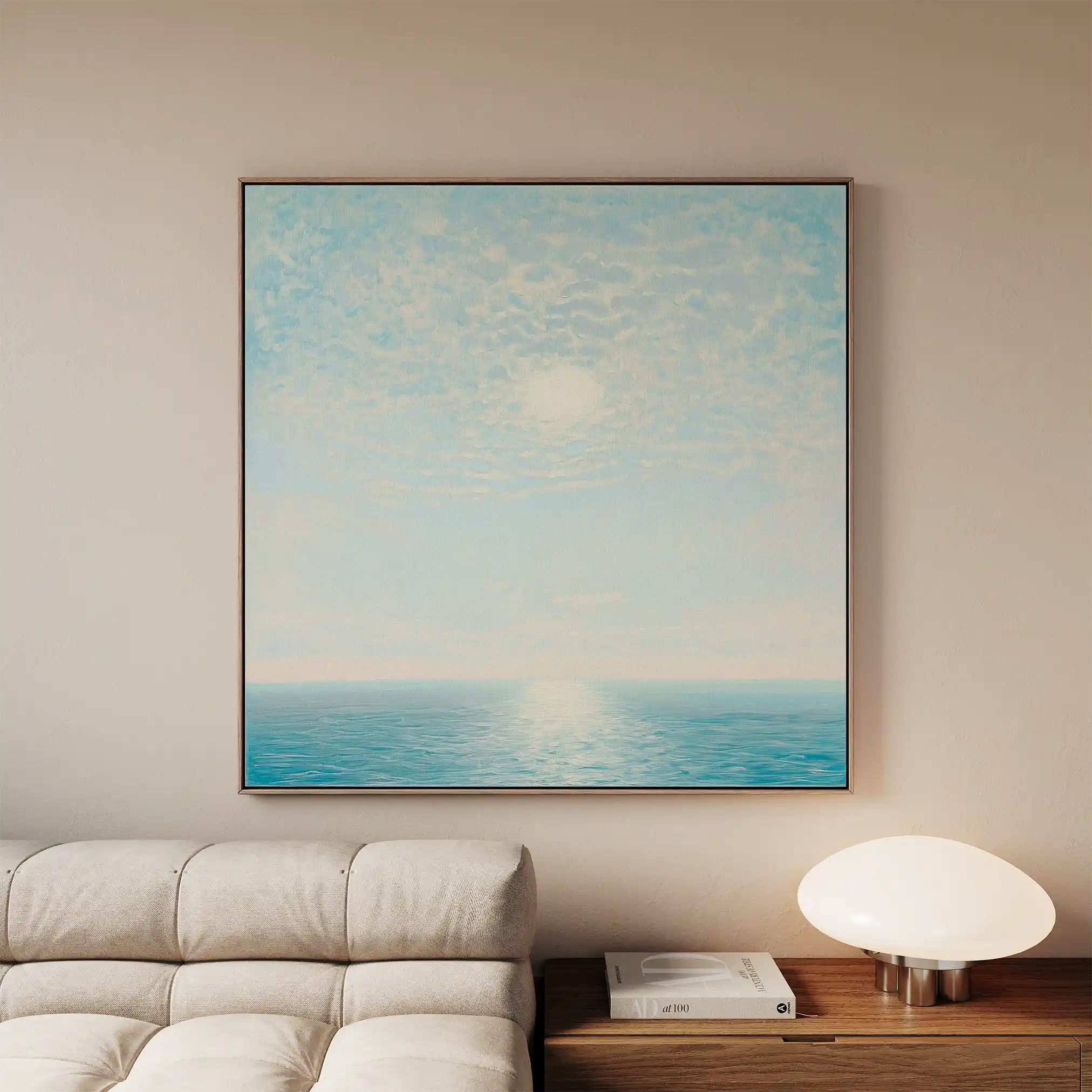 Abstract 862 Canvas Art 60 x 60 cm / Stretched on hidden frame