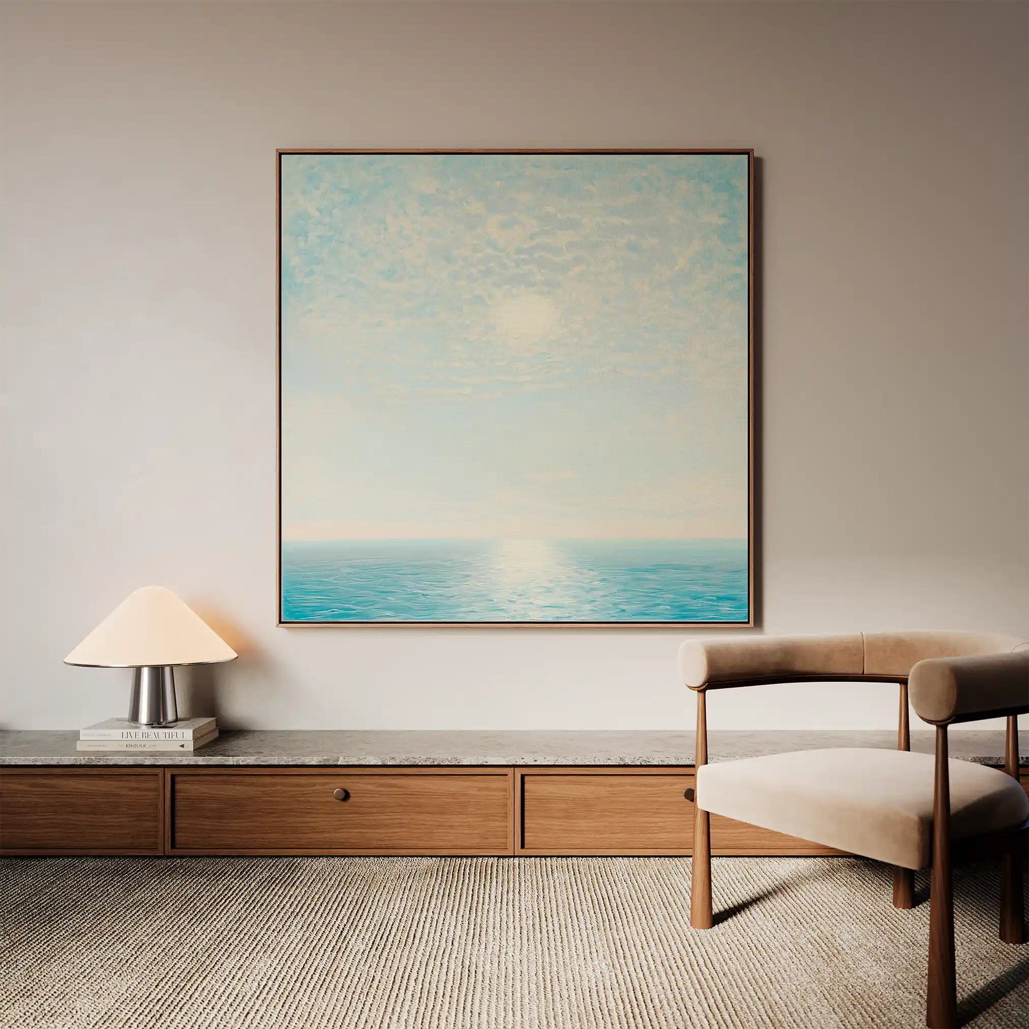Abstract 862 Canvas Art 60 x 60 cm / Stretched on hidden frame