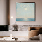 Abstract 862 Canvas Art 60 x 60 cm / Stretched on hidden frame