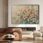 Floral Canvas Wall Art WAD862-F 90 x 60 cm / Stretched on hidden frame