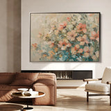 Floral Canvas Wall Art WAD862-F 90 x 60 cm / Stretched on hidden frame