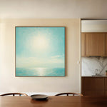 Abstract 864 Canvas Art 60 x 60 cm / Stretched on hidden frame