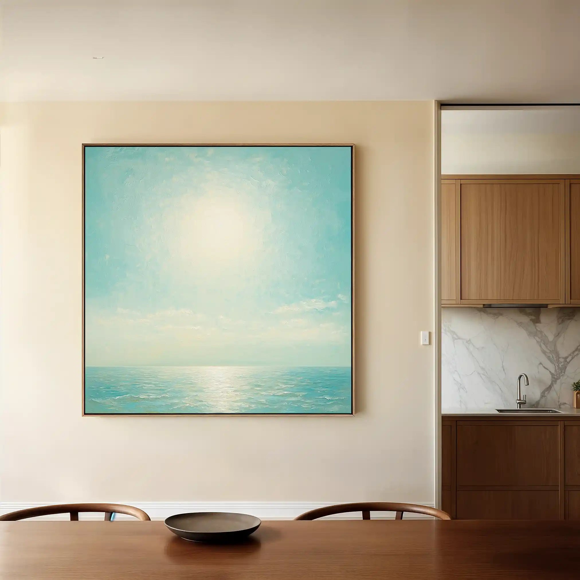 Abstract 864 Canvas Art 60 x 60 cm / Stretched on hidden frame
