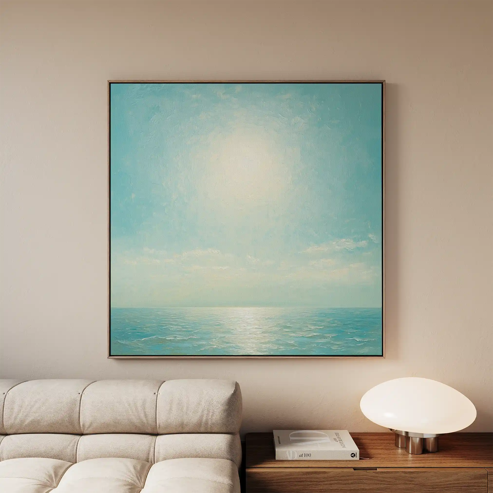 Abstract 864 Canvas Art 60 x 60 cm / Stretched on hidden frame