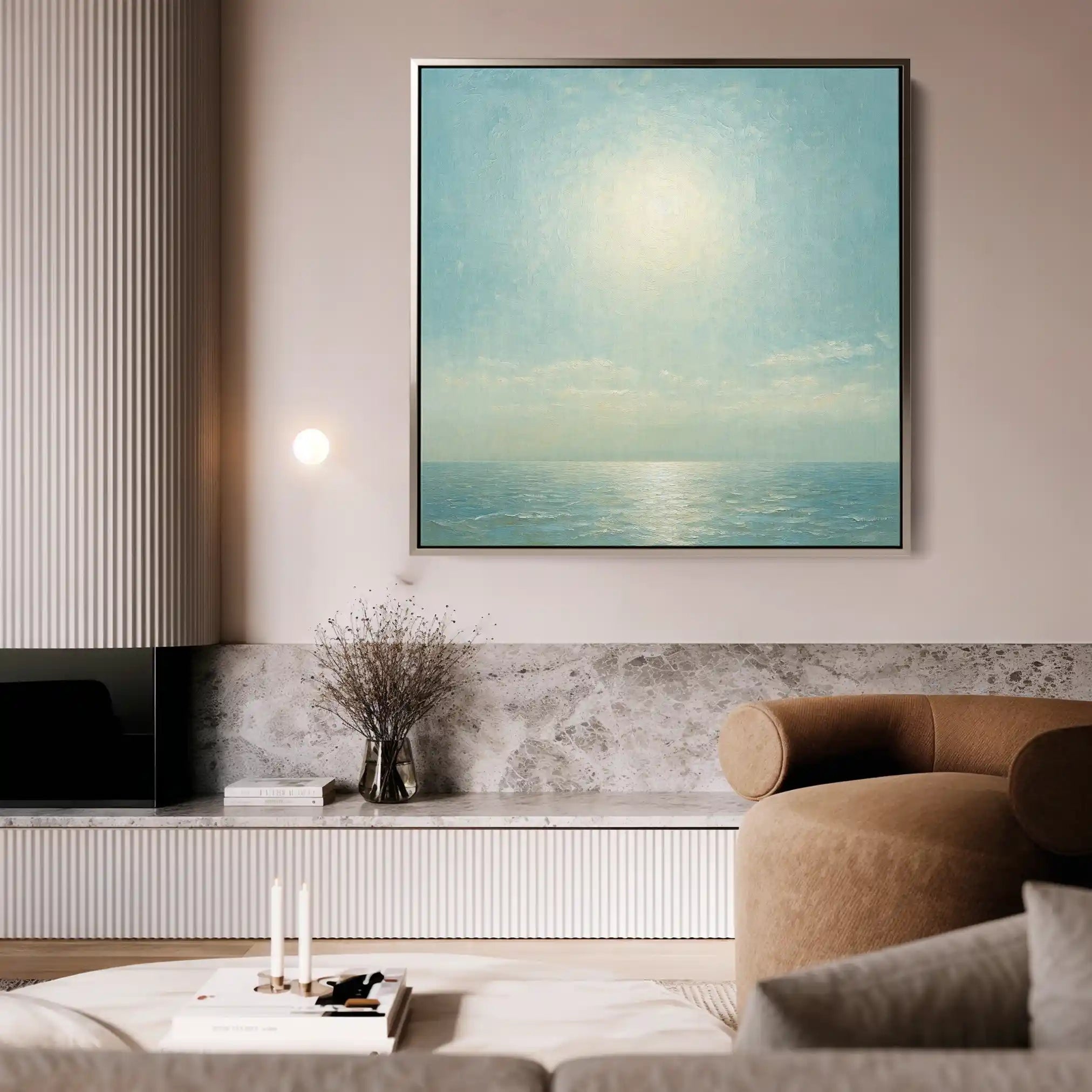 Abstract 864 Canvas Art 60 x 60 cm / Stretched on hidden frame